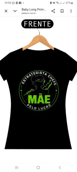 Camiseta Mãe Empreendedora - CEO do Lar & do Mercado